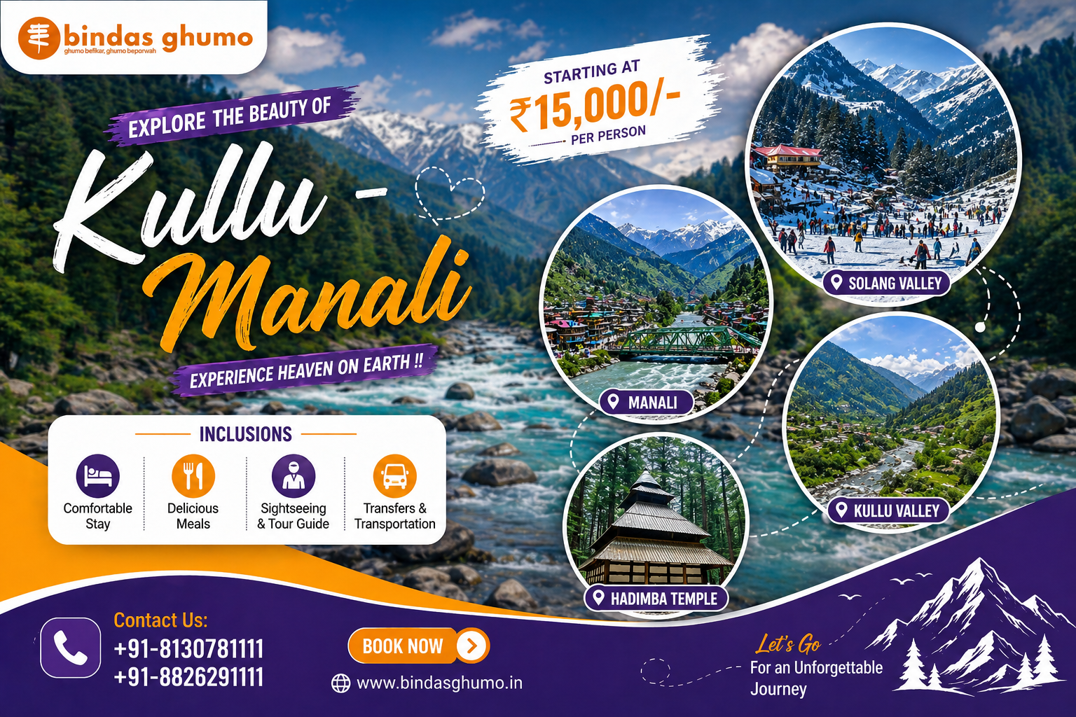 Kullu Manali tour packages